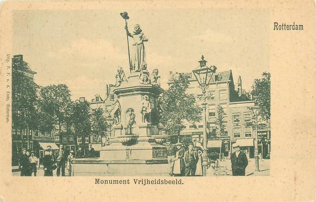 Rotterdam Monument Vrijheidsbeeld