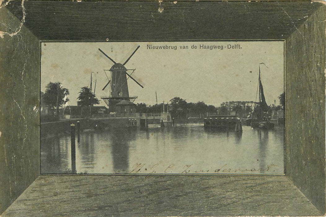 Delft Nieuwebrug van de Haagweg