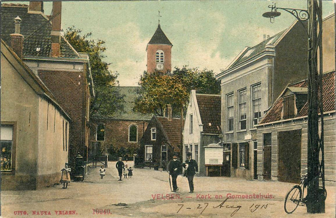 Velsen Kerk en Gemeentehuis