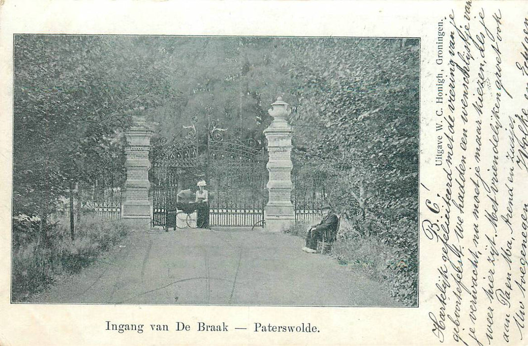 Paterswolde Ingang van de Braak