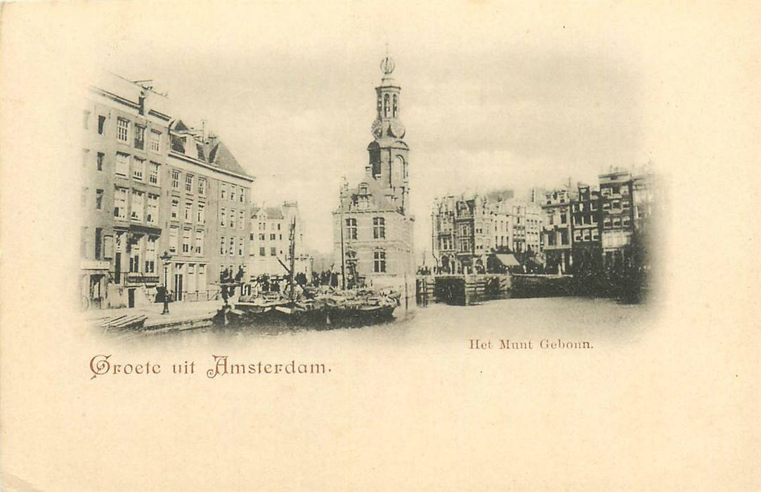 Amsterdam Het Munt Gebouw