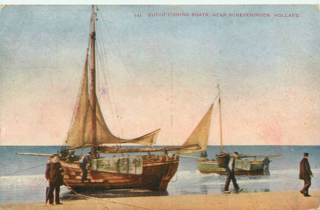 Scheveningen Dutch Fishing Boats