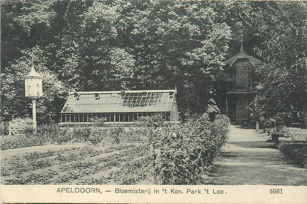 Apeldoorn Bloemisterij in t Kon park t Loo