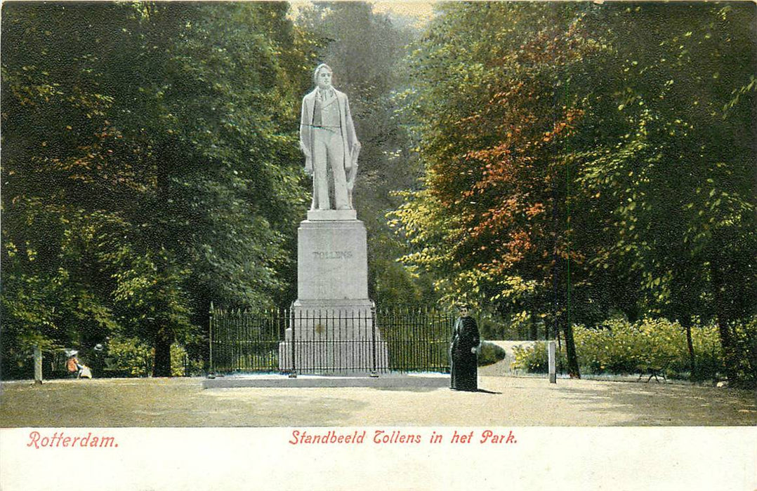 Rotterdam Standbeeld in het Park