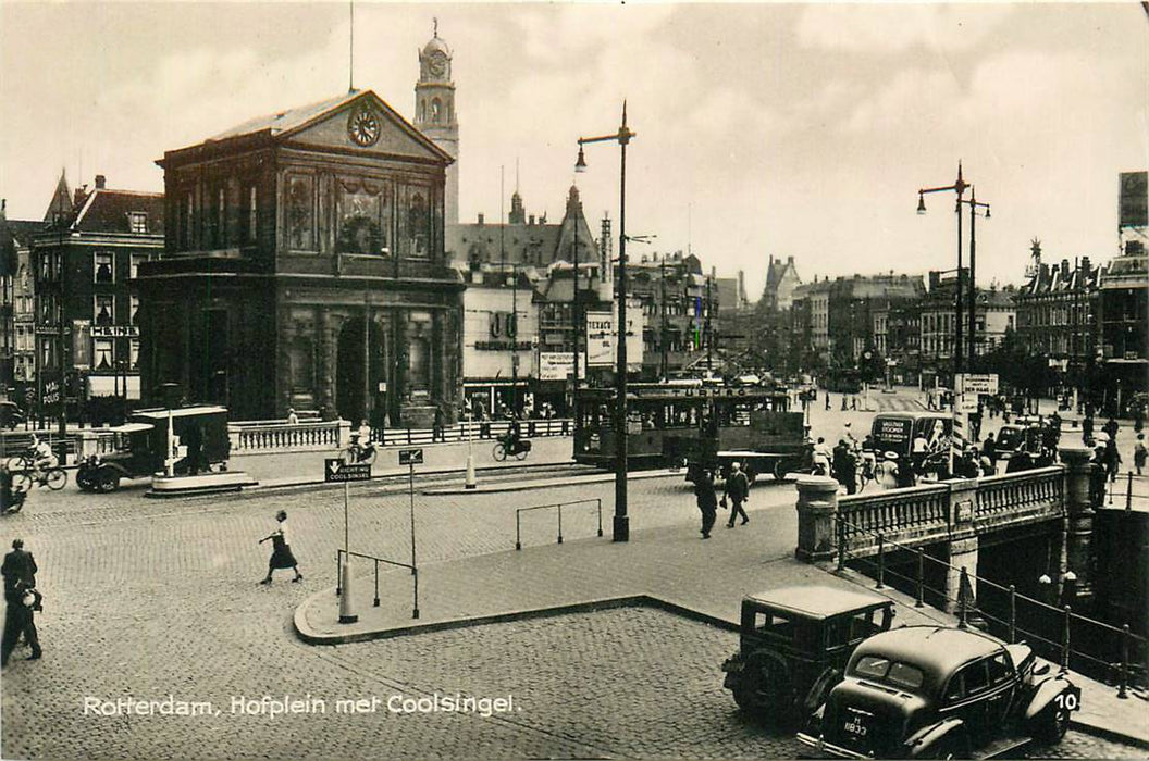 Rotterdam Hofplein met Coolsingel