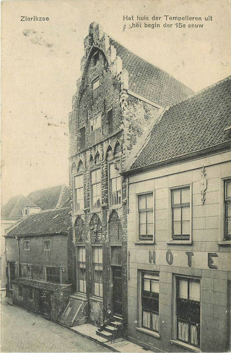 Zierikzee Het huis der Tempelieren