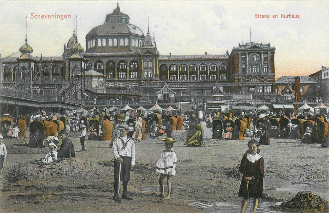 Scheveningen Strand en Kurhaus