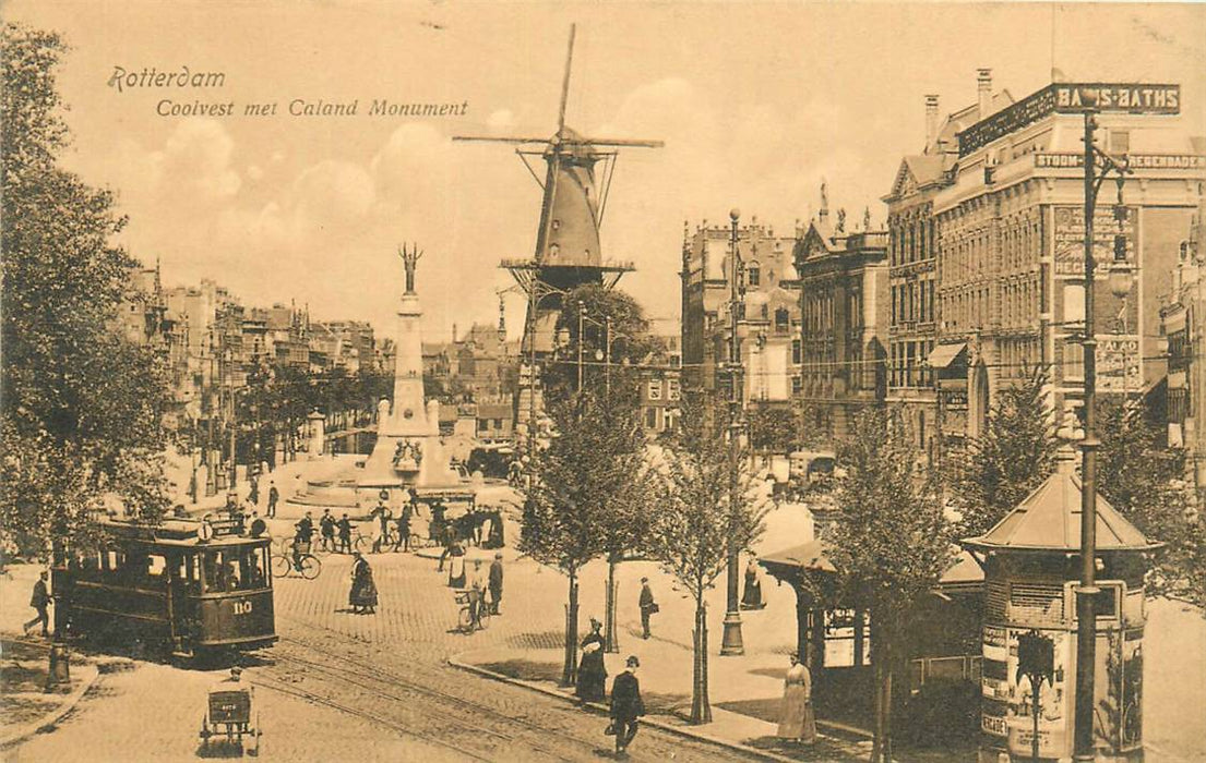 Rotterdam Coolvest met Caland Monument