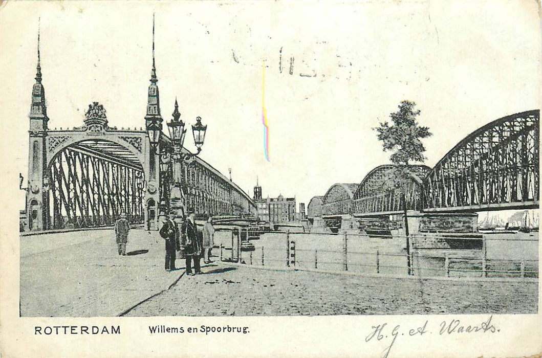 Rotterdam Willems en Spoorbrug