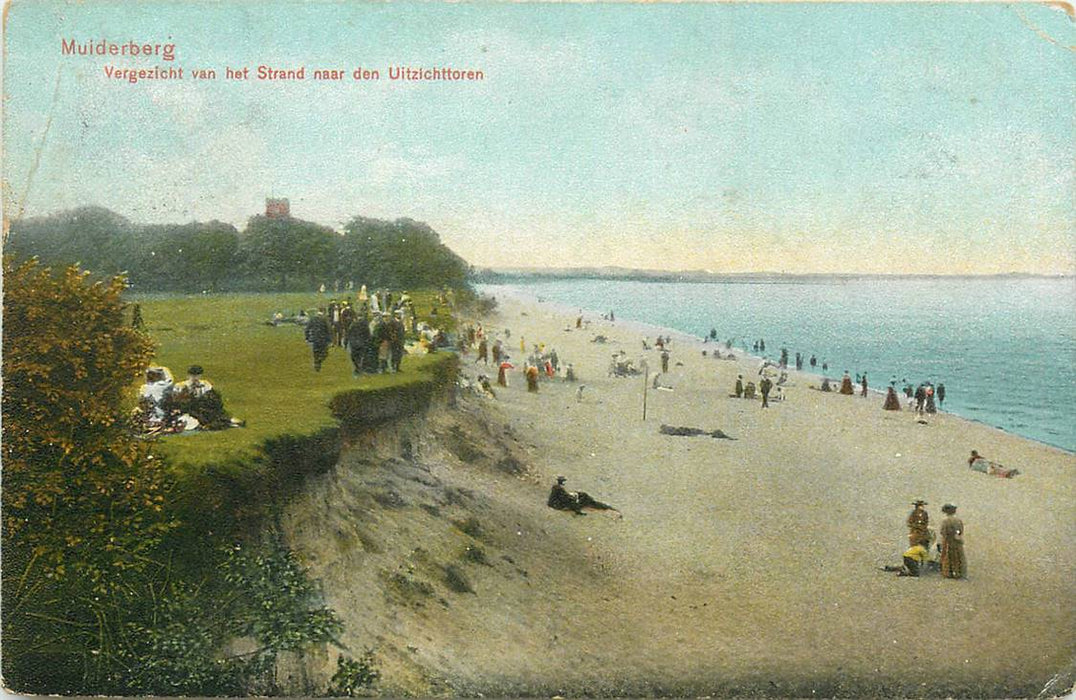 Muiderberg Vergezicht van het Strand