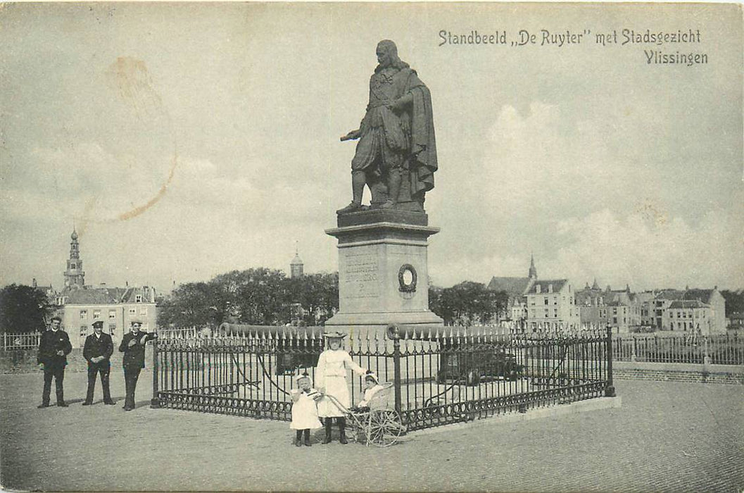 Vlissingen Standbeeld de Ruyter