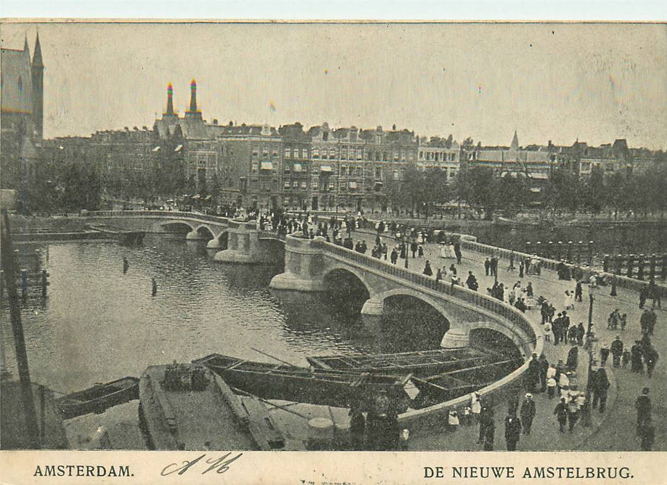 Amsterdam De Nieuwe Amstelbrug