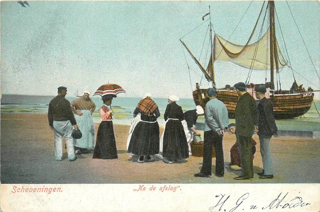 Scheveningen Na de afslag