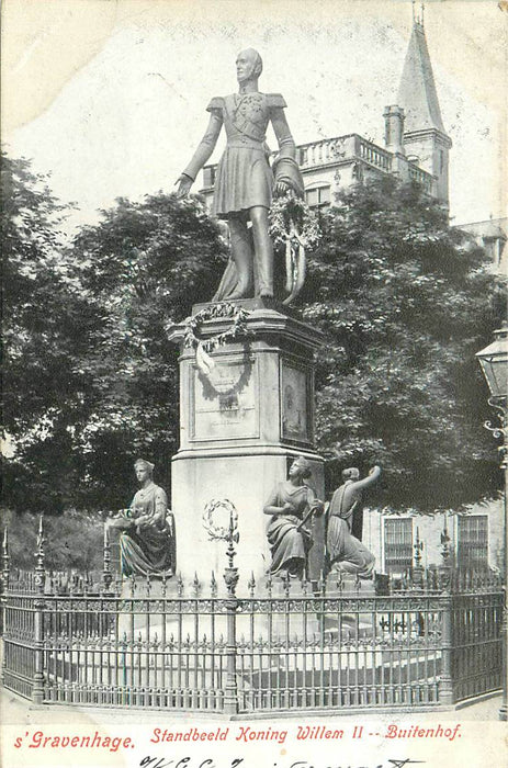 Den Haag Standbeeld Koning Willem II