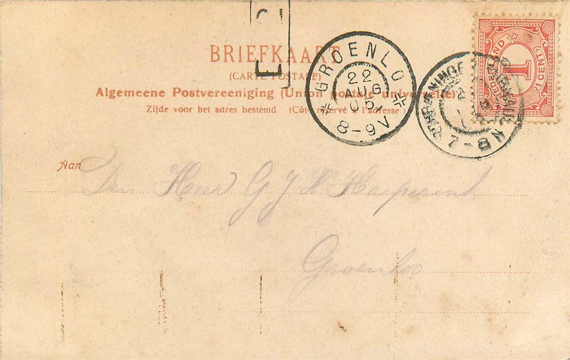 Scheveningen Gezicht op het Palace Hotel