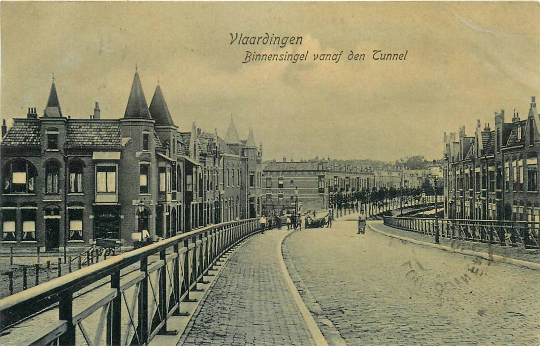 Vlaardingen Binnensingel vanaf den Tunnel