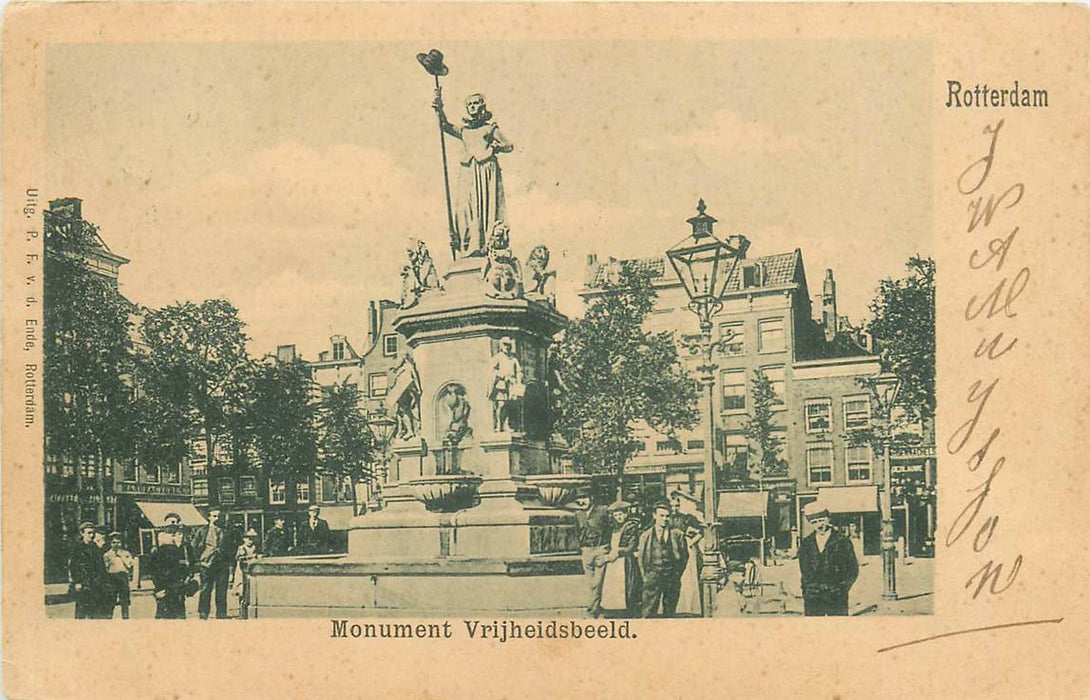 Rotterdam Monument Vrijheidsbeeld