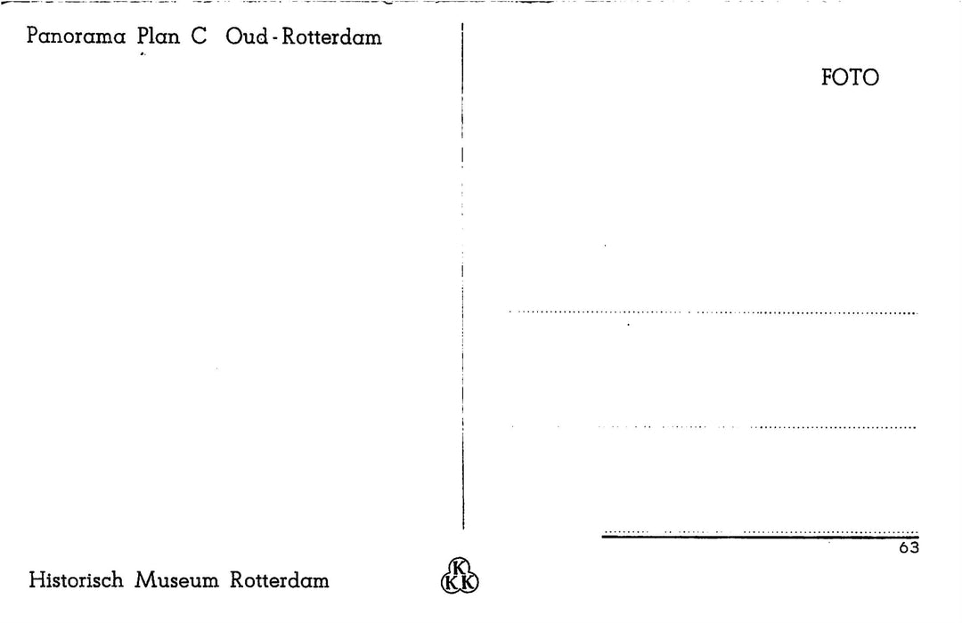 Rotterdam Panorama Plan C