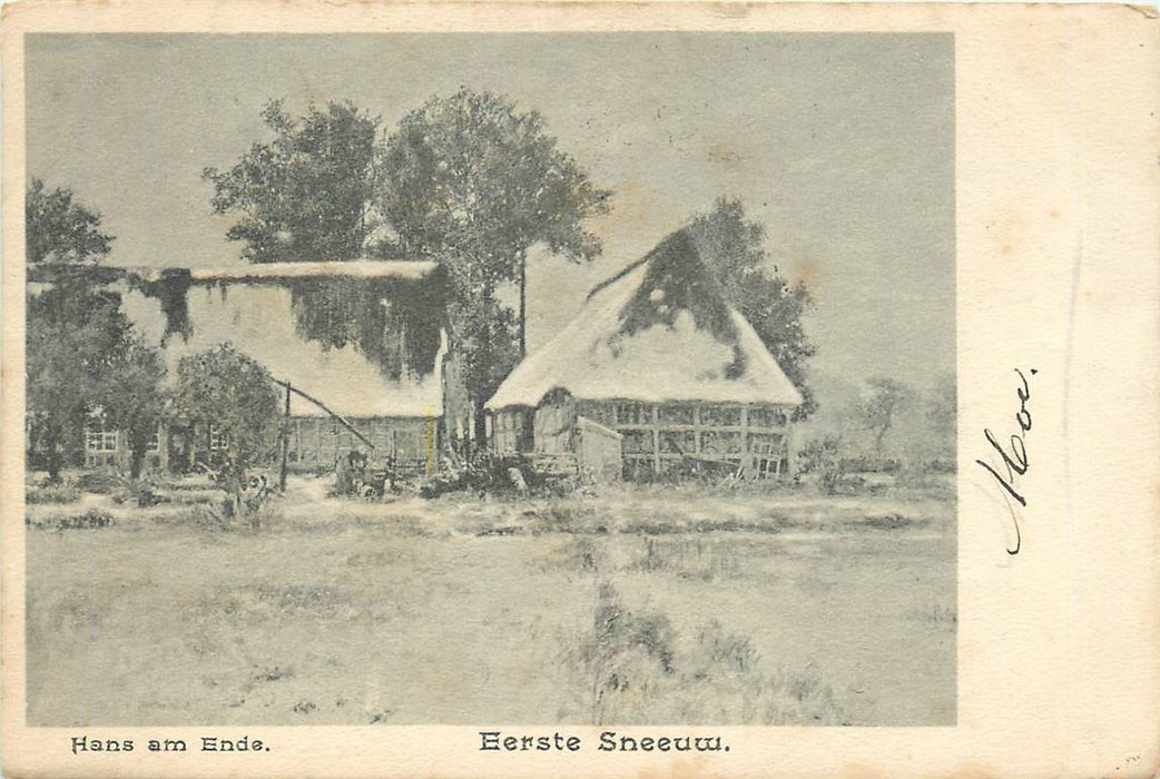 Nederland Eerste Sneeuw