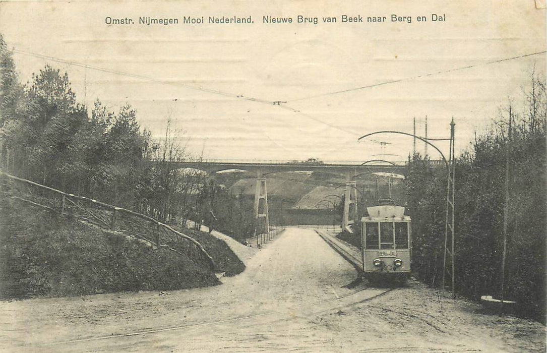 Mooi Nederland Nieuwe Brug van Beek naar Berg en Dal