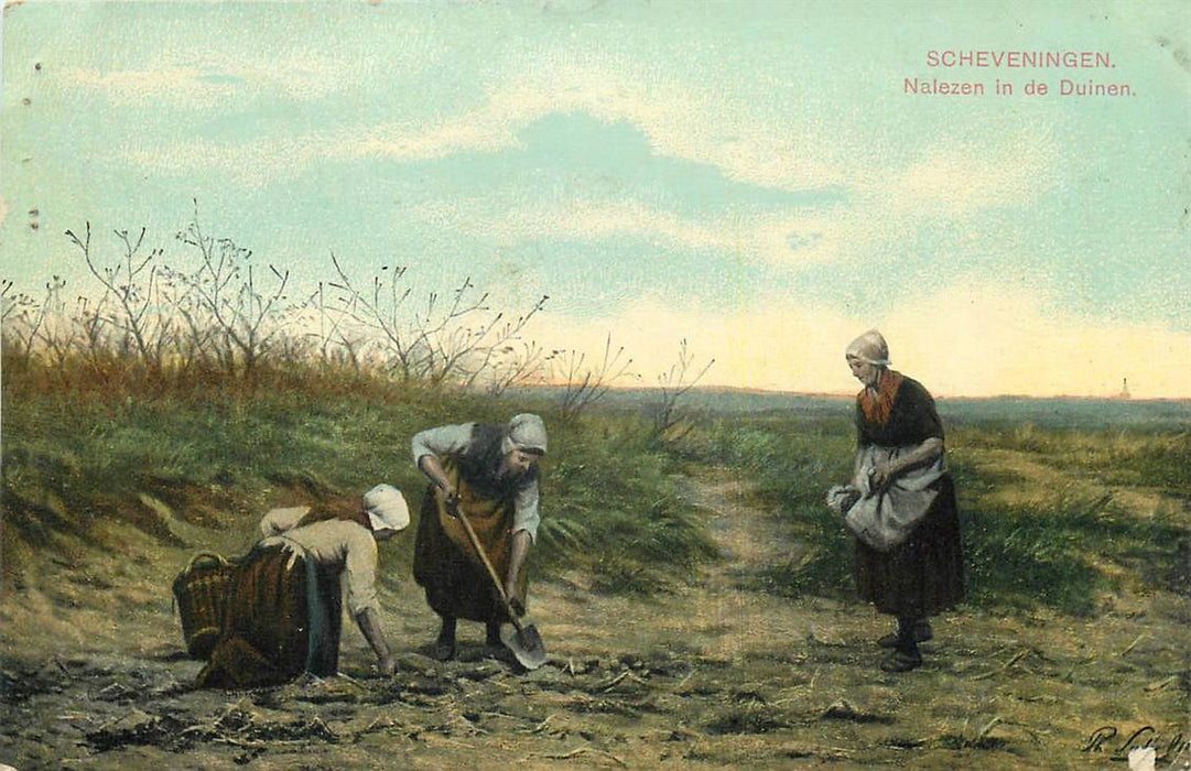 Scheveningen Nalezen in de duinen