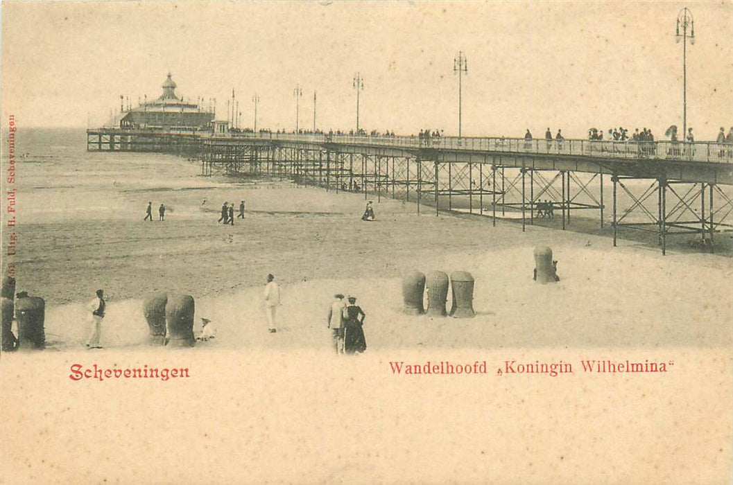 Scheveningen Wandelhoofd Koningin Wilhelmina