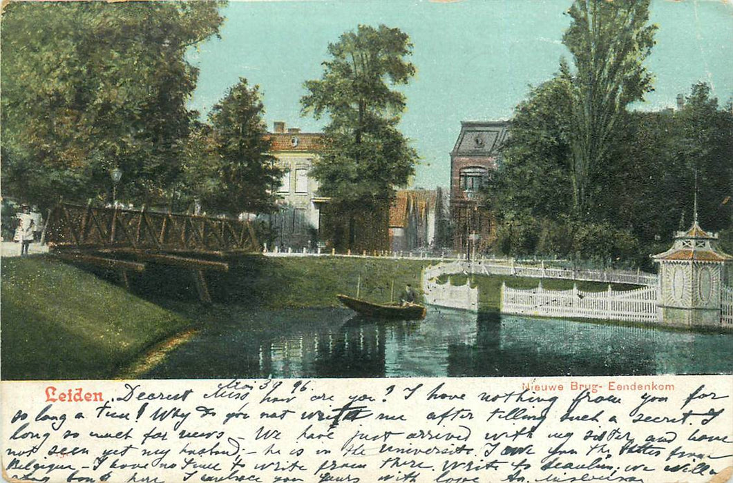 Leiden Nieuwe Brug Eendenkom