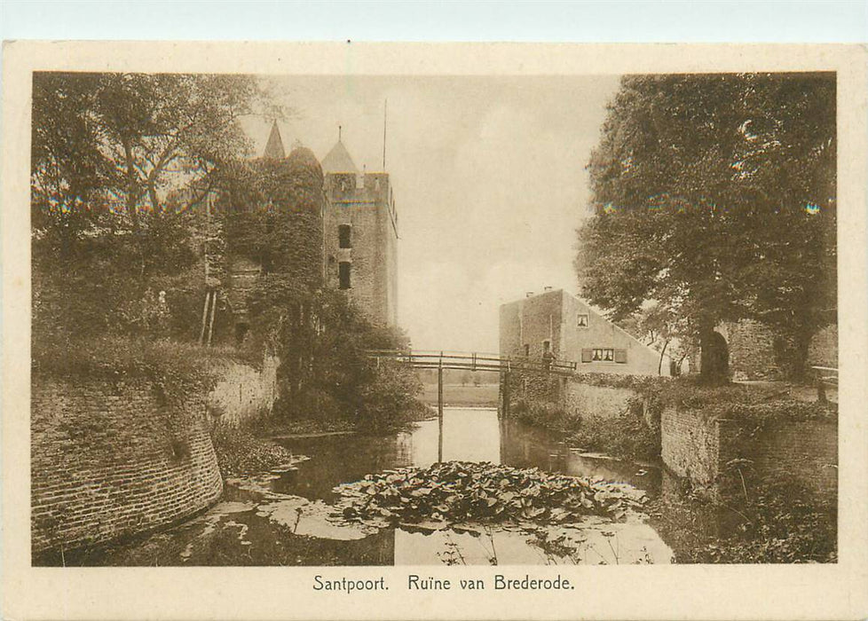 Santpoort-Noord Ruine van Brederode