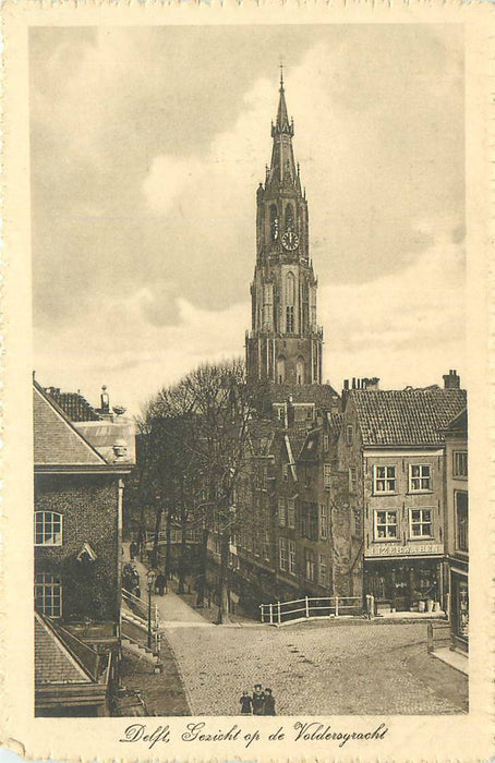 Delft Gezicht op de Voldersgracht