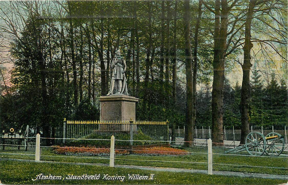 Arnhem Standbeeld Koning Willem II