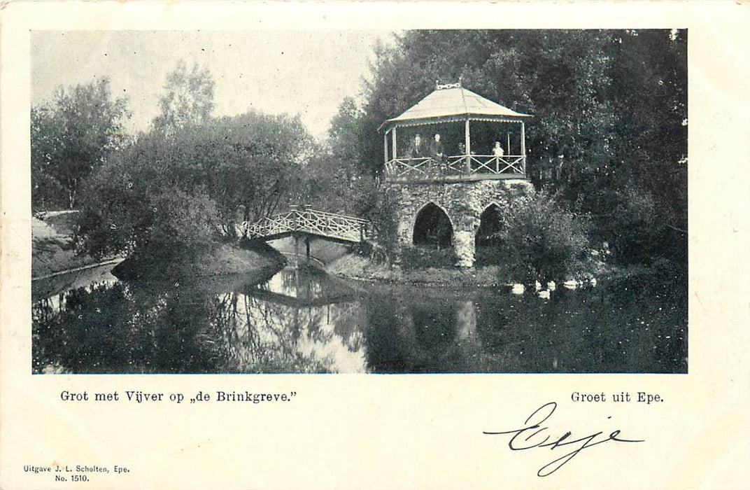 Epe Grot met Vijver op de Brinkgreve