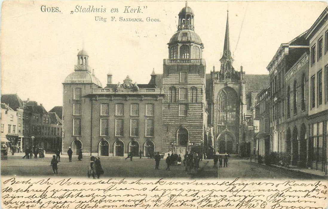 Goes Stadhuis en Kerk