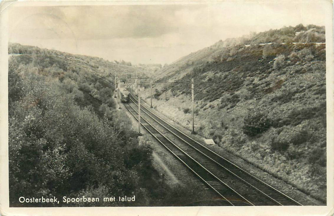 Oosterbeek Spoorbaan met talud