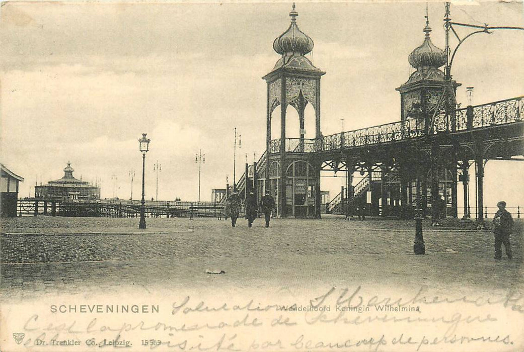 Scheveningen Wandelhoofd Koningin Wilhelmina