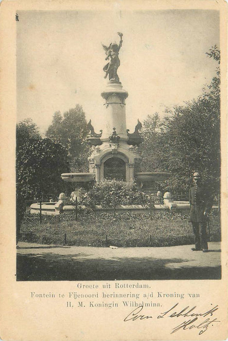 Rotterdam Fontein te Feijenoord