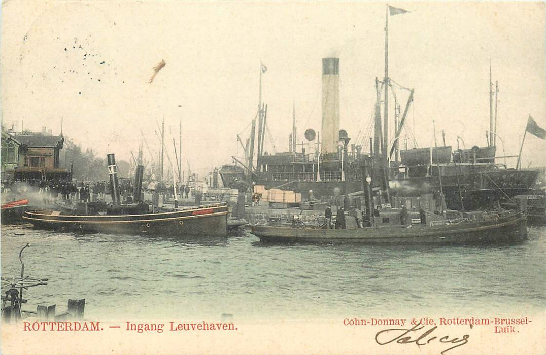 Rotterdam Ingang Leuvehaven