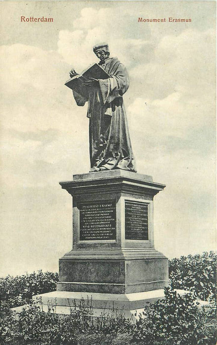 Rotterdam Monument Erasmus