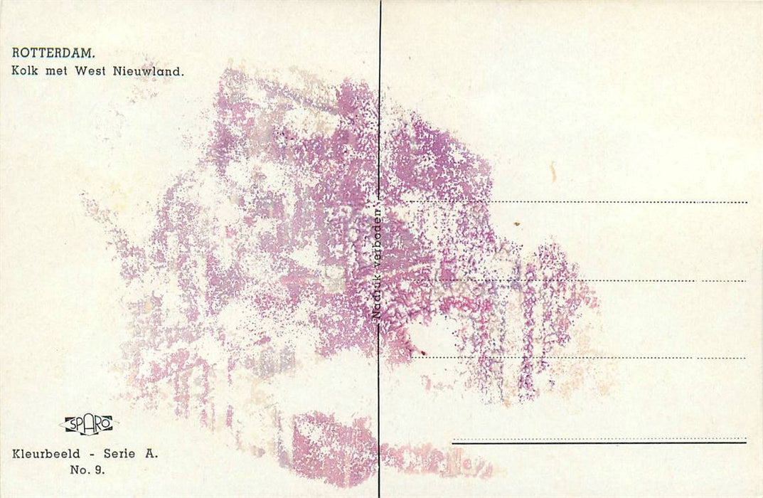 Rotterdam Kolk met West Nieuwland