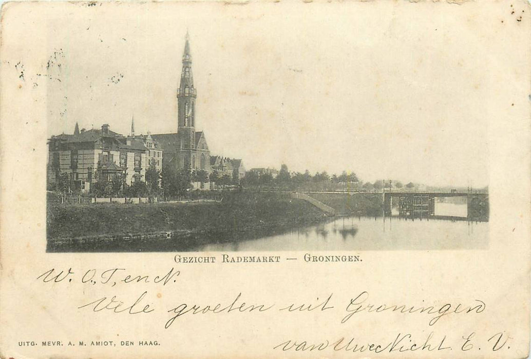 Groningen Gezicht Rademarkt