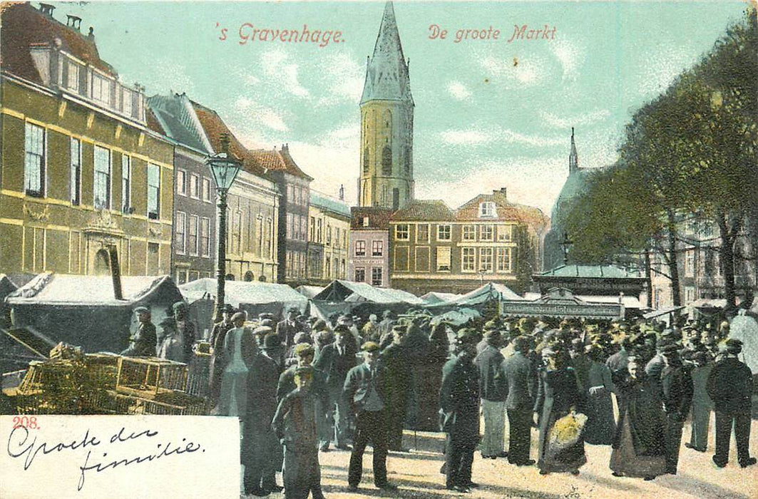 Den Haag De Groote Markt