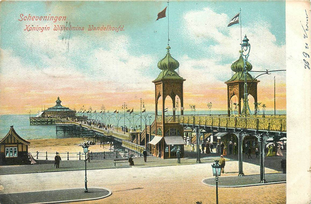 Scheveningen Koningin Wilhelmina Wandelhoofd