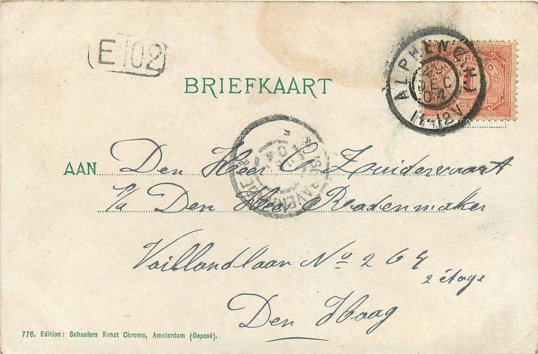 Scheveningen Koningin Wilhelmina Wandelhoofd