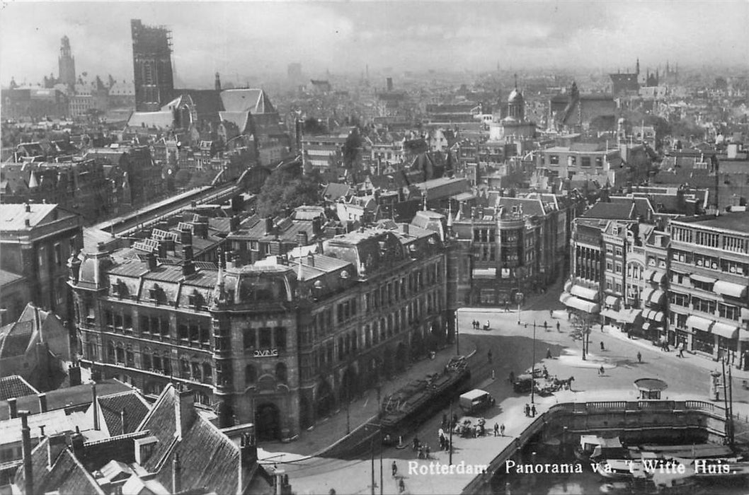 Rotterdam Panorama va t Witte Huis