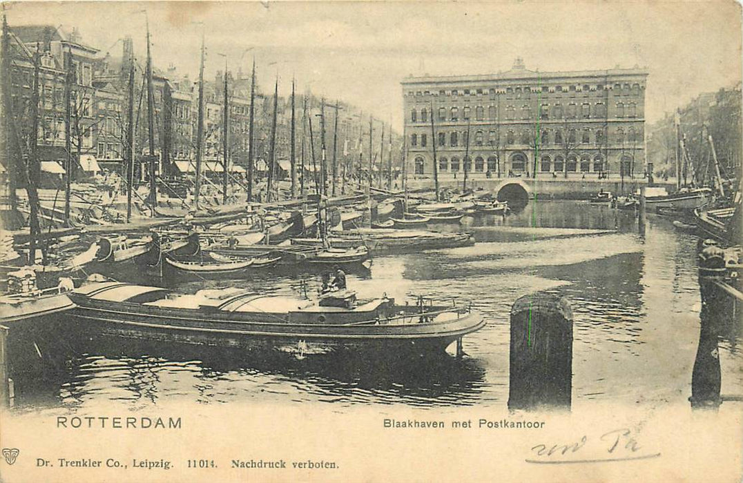 Rotterdam Blaakhaven met Postkantoor