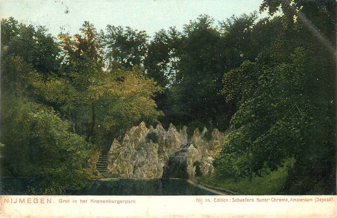 Nijmegen Grot in het Kronenburgerpark