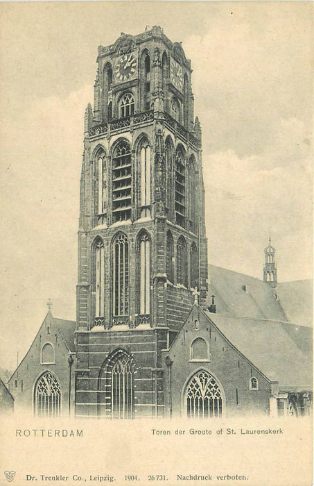 Rotterdam Toren der Groote of St Laurenskerk