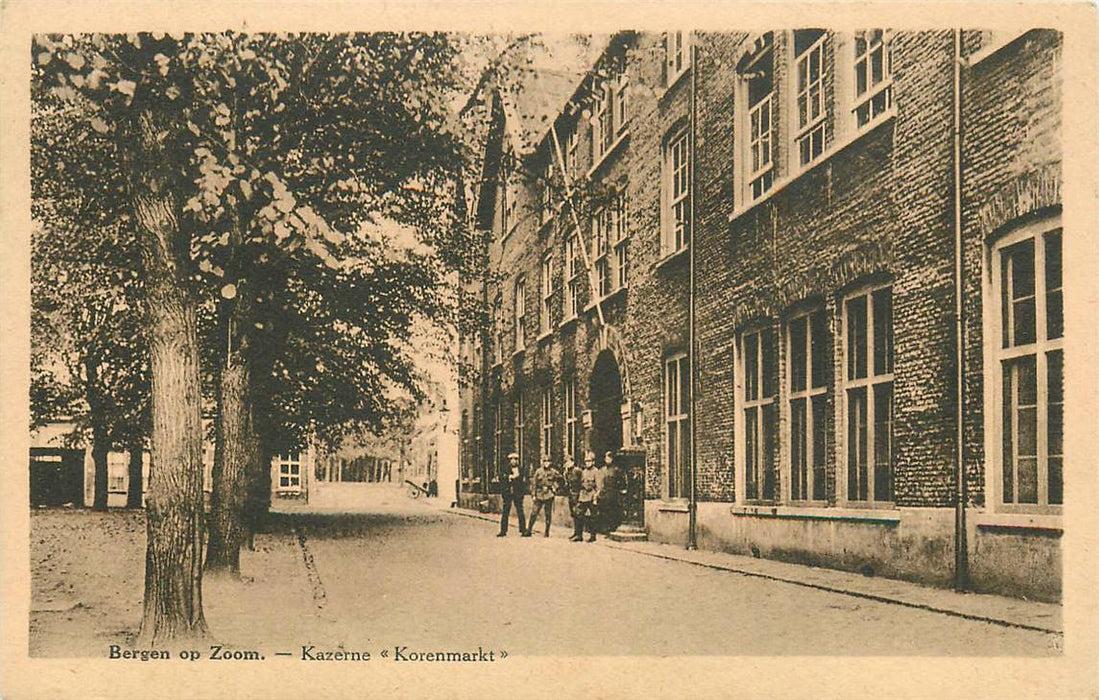 Bergen op Zoom Kazerne Korenmarkt