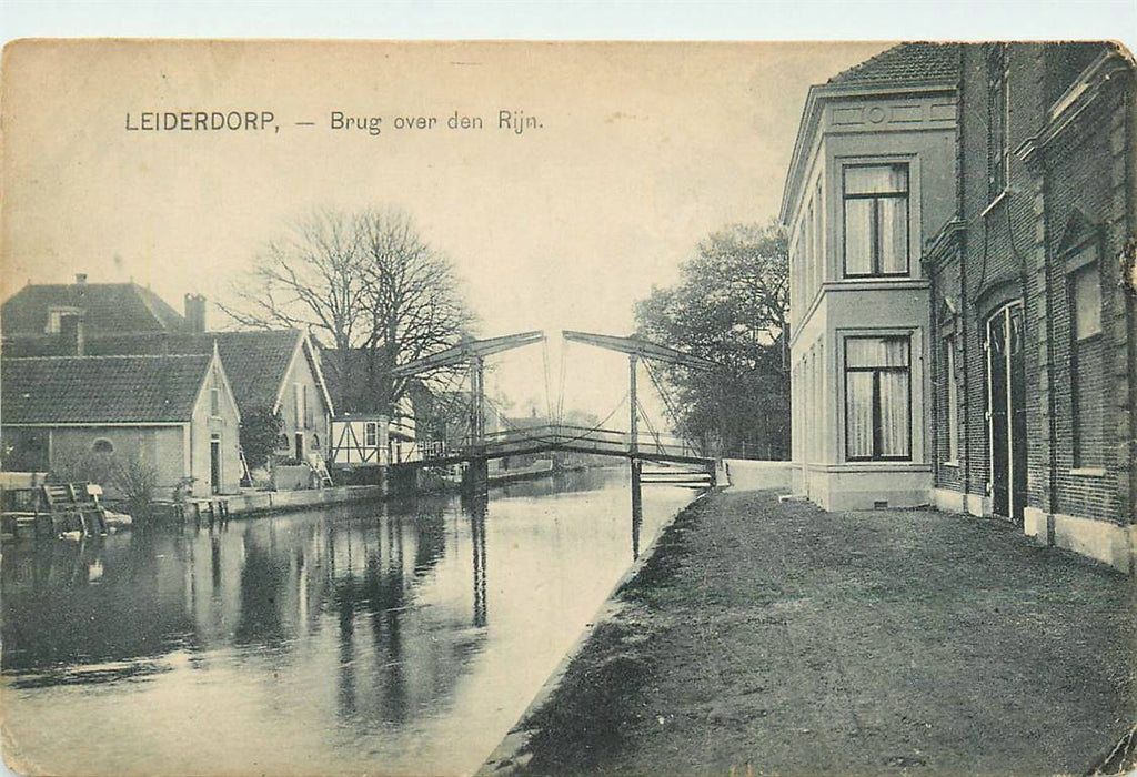 Leiderdorp Brug over den Rijn