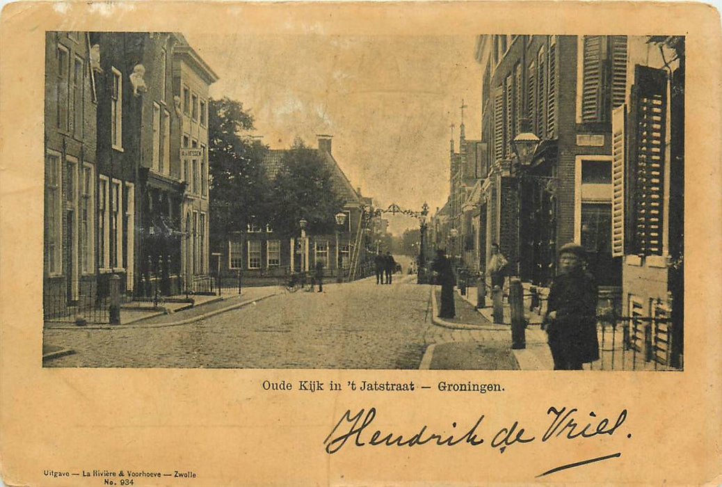 Groningen Oude Kijk in t Jatstraat