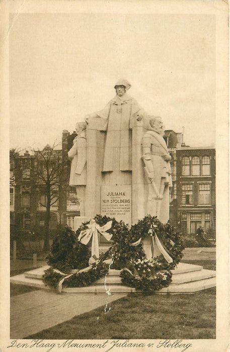 Den Haag Monument Juliana v Stolberg